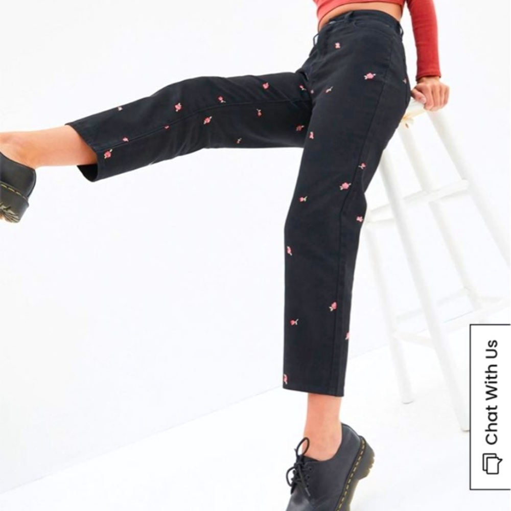 Pacsun Embroidered Jeans